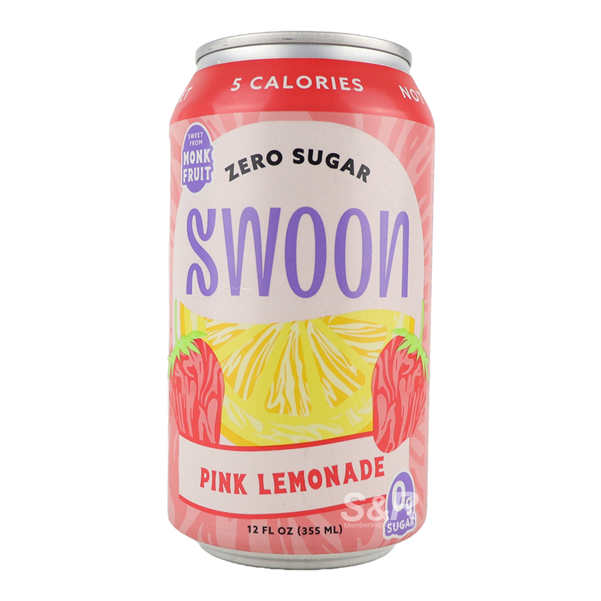 Swoon Pink Lemonade 355mL